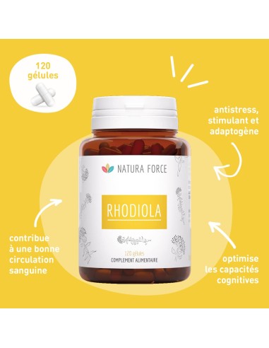 Rhodiola Rosea - gélules - Natura Force