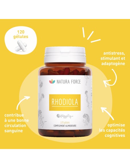 Rhodiola Rosea - gélules - Natura Force