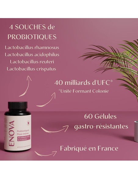 Probiotiques Flore intime - gélule - Enova