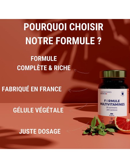 Formule Multivitamines - gélule - Enova