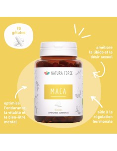 Cure de 3 Mois - Maca bio du Pérou - gélules - Natura Force 2
