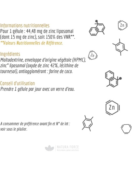 Zinc Liposomal - Natura Force