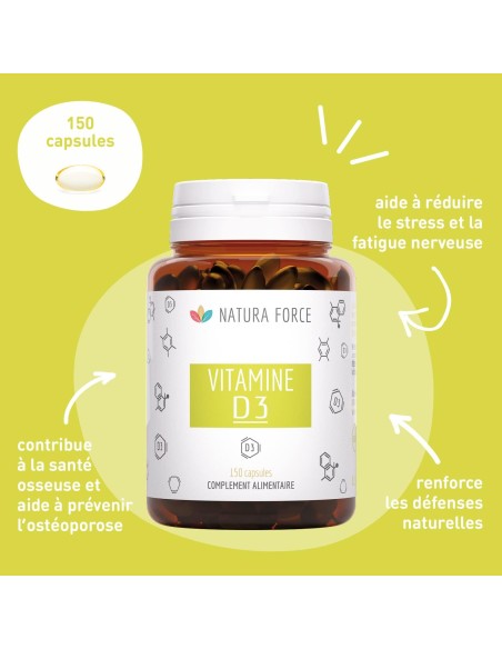 Vitamine D3 - Natura Force